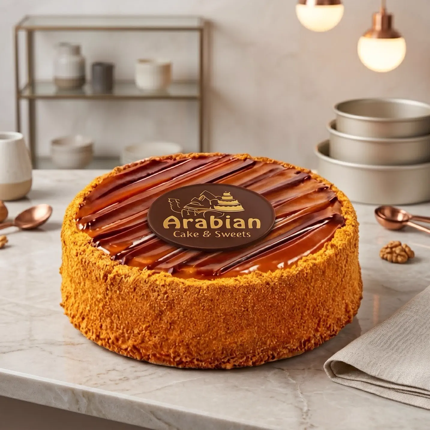 Honey Caramel Cake